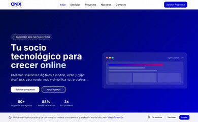 agenciaonix.com screenshot