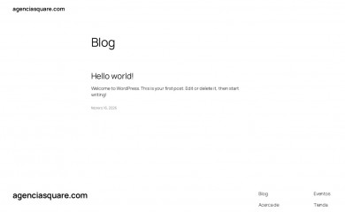 agenciasquare.com screenshot
