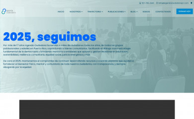 agendaciudadanapr.com screenshot