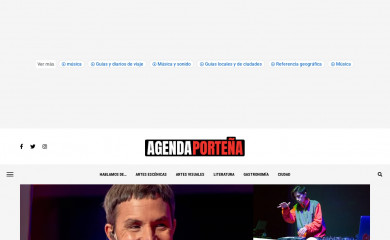 agendaporteña.com.ar screenshot