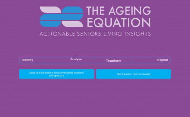 ageingequation.com.au screenshot