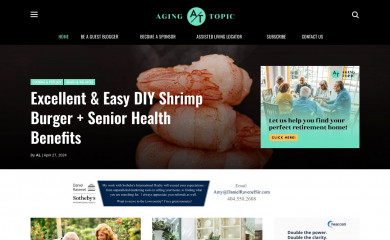 agingtopic.com screenshot