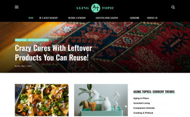 agingtopic.com screenshot