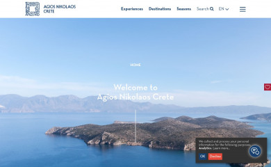 agiosnikolaoscrete.com screenshot