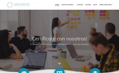 agilehunter.com screenshot