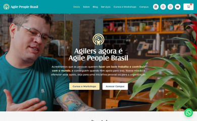 agilers.com.br screenshot