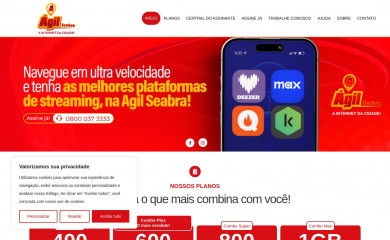 agilseabra.com.br screenshot