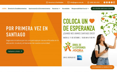 agora.com.do screenshot