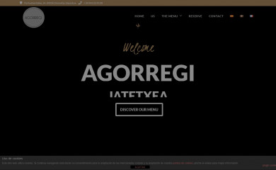 agorregi.com screenshot