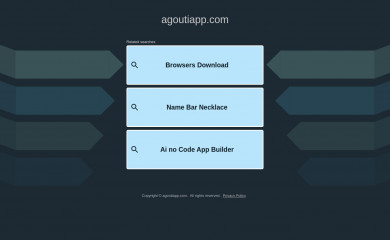 agoutiapp.com screenshot