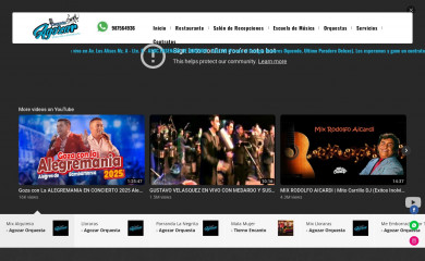 agozarorquesta.com screenshot