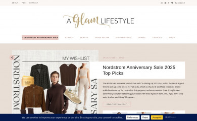 aglamlifestyle.com screenshot