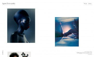 agnesstrawczynska.com screenshot