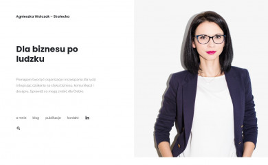 agnieszkaskalecka.com screenshot
