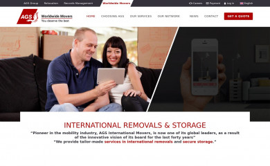 agsmovers.com screenshot