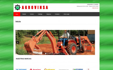 agrovinsa.es screenshot