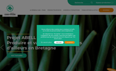 agrobio-bretagne.org screenshot
