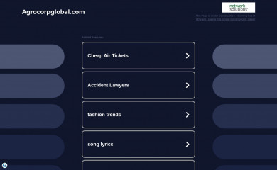 agrocorpglobal.com screenshot
