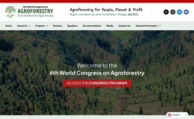 agroforestry2025.org screenshot