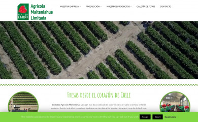 agromaitenlahue.cl screenshot