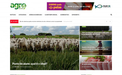agronewsbrasil.com.br screenshot