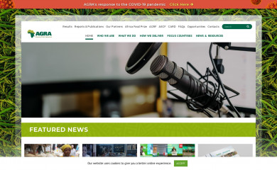 agra.org screenshot
