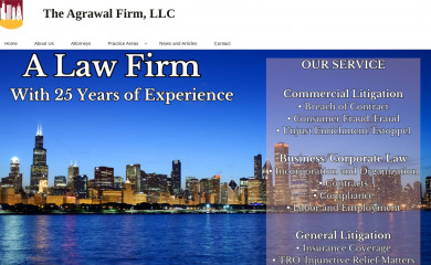 agrawalfirm.com screenshot