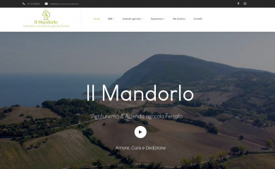 agriturismoilmandorlo.it screenshot