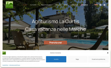 agriturismolacurtis.it screenshot