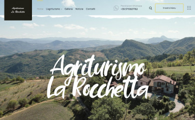 agriturismolarocchetta.it screenshot
