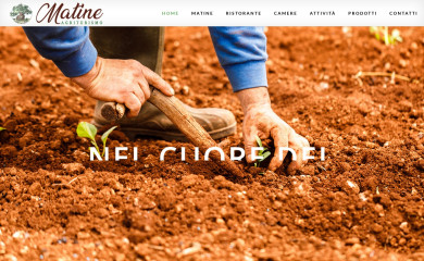 agriturismomatine.com screenshot