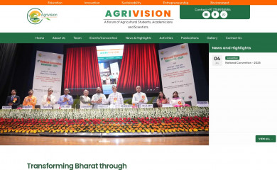 agrivision.org.in screenshot