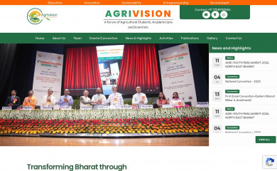 agrivision.org.in screenshot