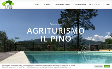 agricolailpino.it screenshot