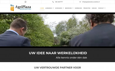 agriplazabouwadvies.nl screenshot