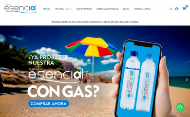 aguaesencial.cl screenshot