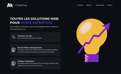 ahcreative.ma screenshot