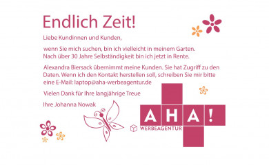 aha-werbeagentur.de screenshot