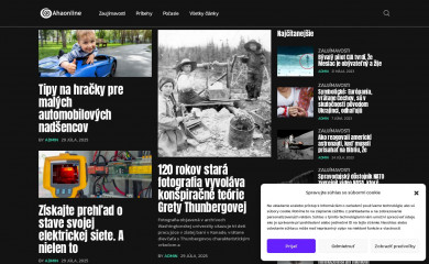 ahaonline.sk screenshot