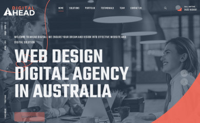 aheaddigital.com.au screenshot
