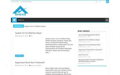 http://ahexa.com screenshot