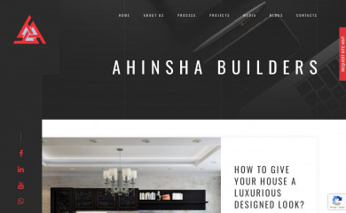 ahinsha.com screenshot