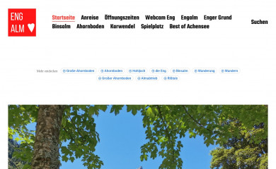 ahornboden-engalm.com screenshot