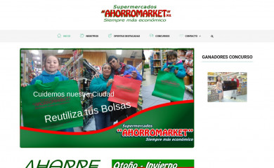 ahorromarket.cl screenshot