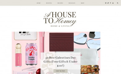 ahousetohomey.com screenshot