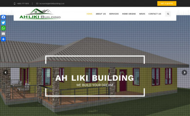 ahlikibuilding.com screenshot