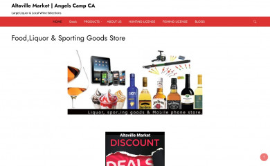 ahliquor.com screenshot