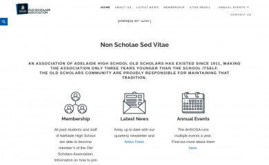 ahsosa.org.au screenshot