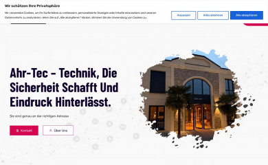 ahr-tec.de screenshot