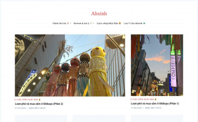 ahxinh.com screenshot